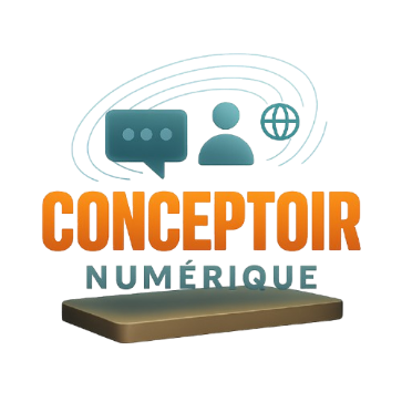 Logo du Conceptoir Numérique, une plateforme collaborative dédiée à la culture digitale et aux services numériques.
